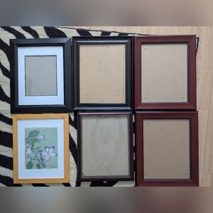 6 Large & 3 Medium Picture Frames